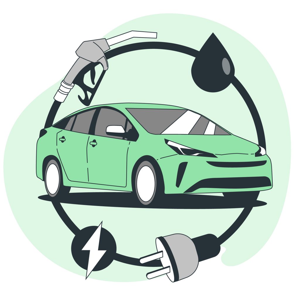 Fuel consumptions for hybrid cars