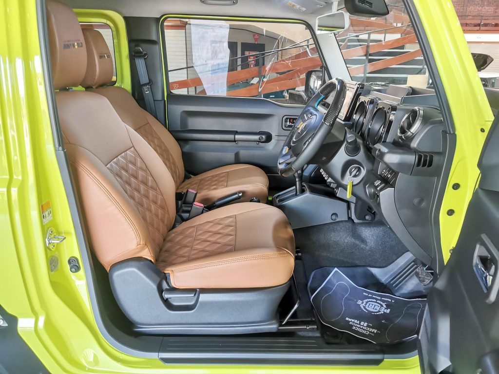 Suzuki Jimny with Baby G Wagon Body Kit by Wald