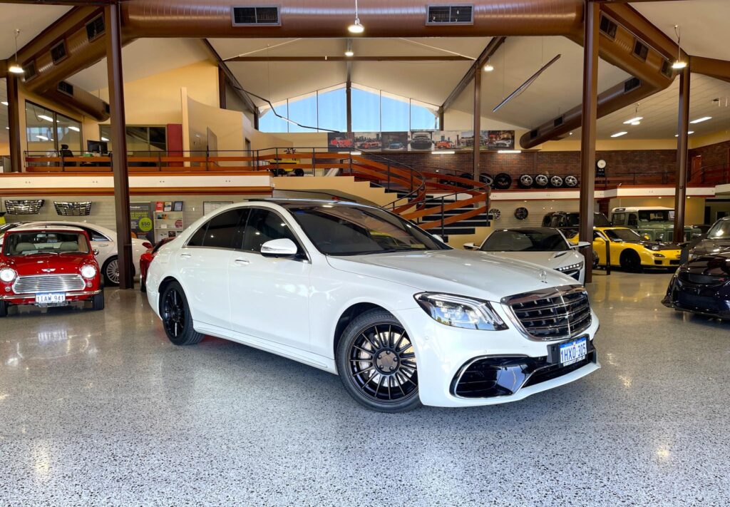 2015 Mercedes Benz S-Class with S63 body kit, HUD, ACC, AMG Pack