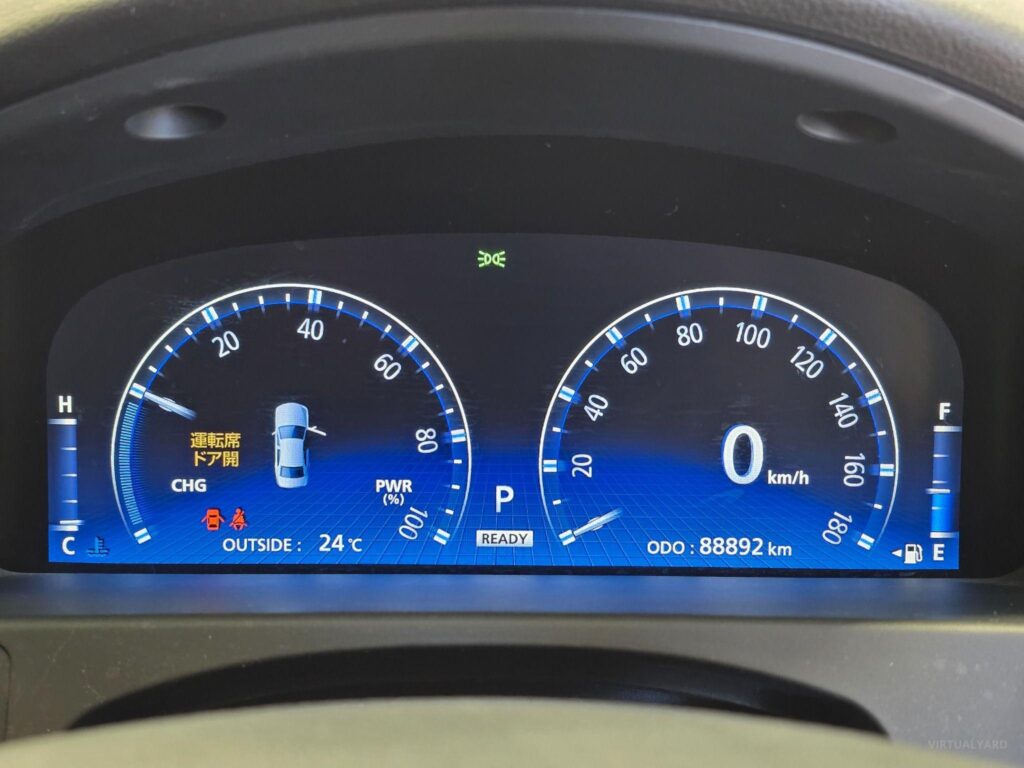 2009 TOYOTA CROWN HYBRID GWS204