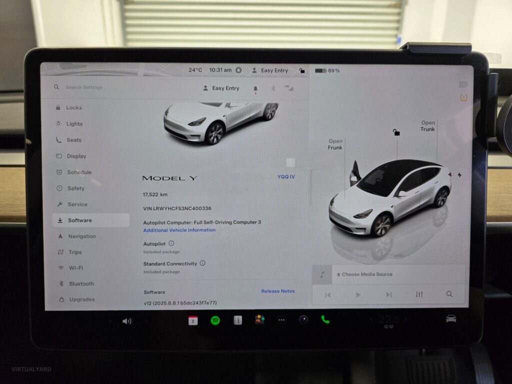2022 TESLA MODEL Y REAR-WHEEL DRIVE MY22