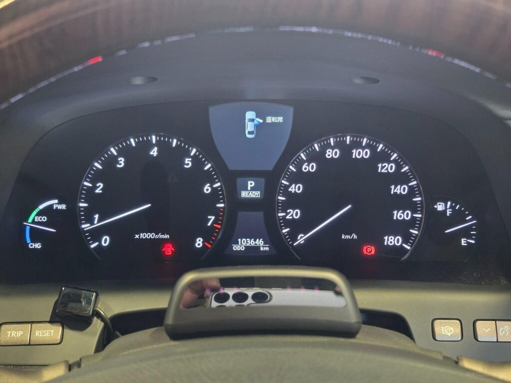 2007 LEXUS LS600h V8 HYBRID AWD VERSION U I PACKAGE UVF45