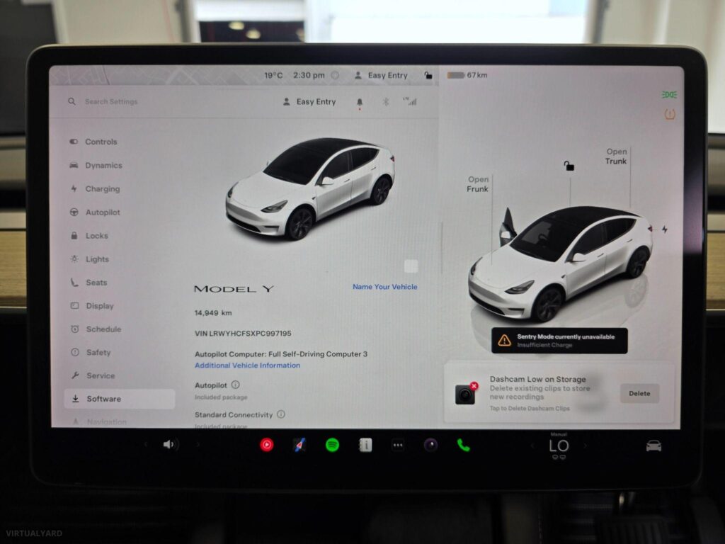 2023 TESLA MODEL Y REAR-WHEEL DRIVE MY23