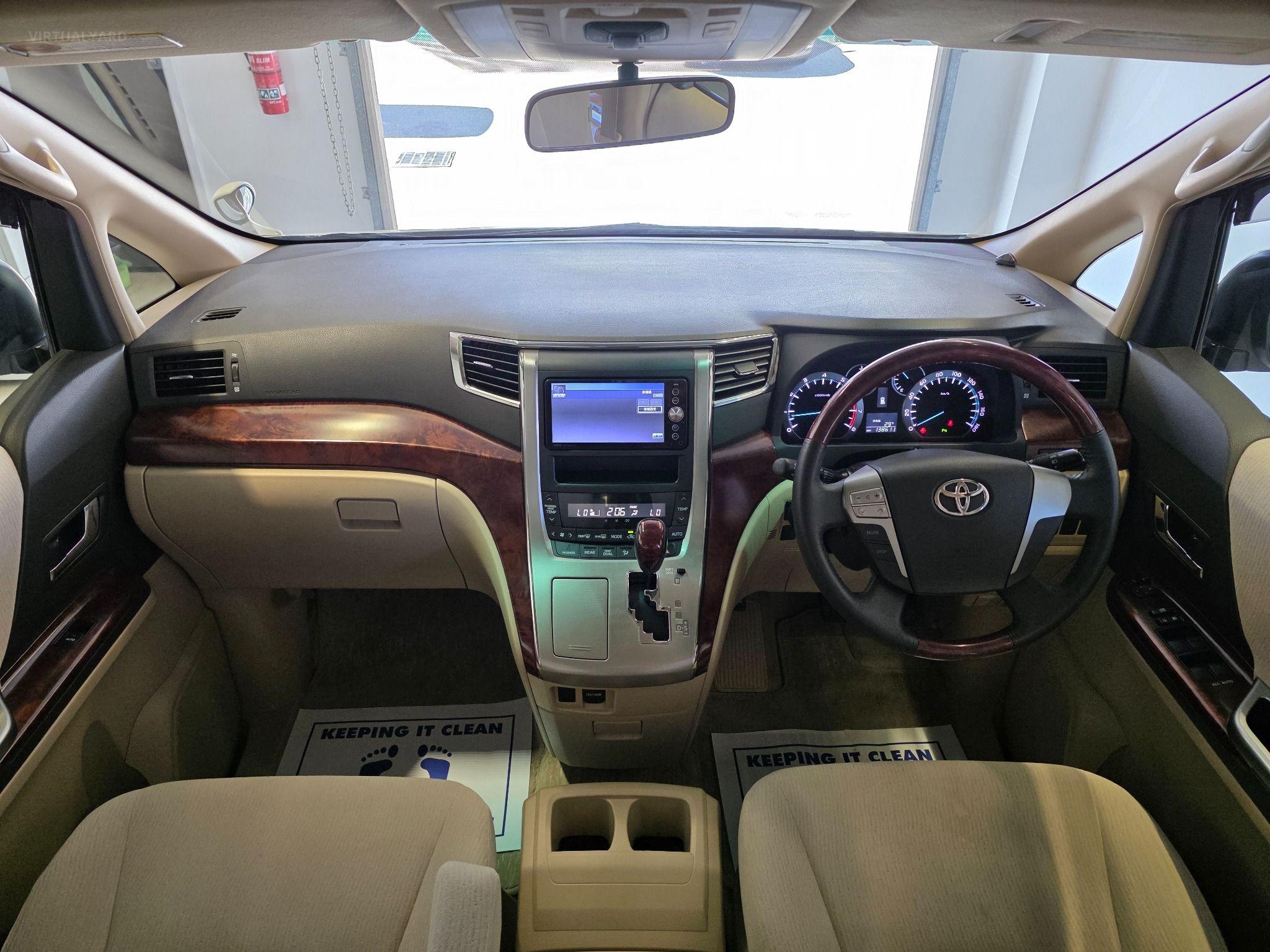 2009 TOYOTA Vellfire 2.4X WITH SIDE LIFT-UP SEAT ANH20