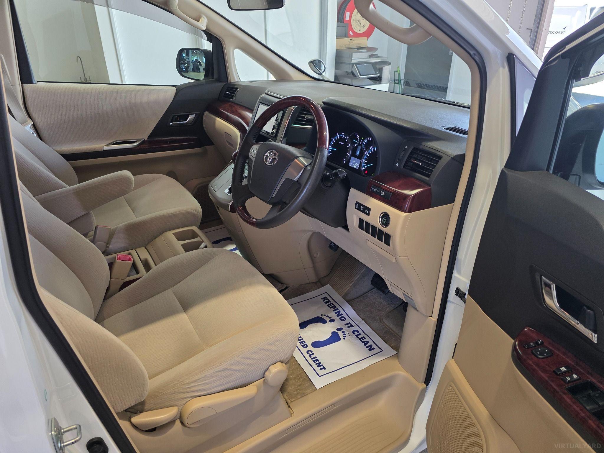 2009 TOYOTA Vellfire 2.4X WITH SIDE LIFT-UP SEAT ANH20