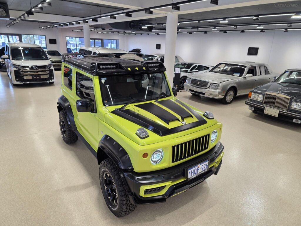 Suzuki Jimny with Baby G Wagon Body Kit by Wald