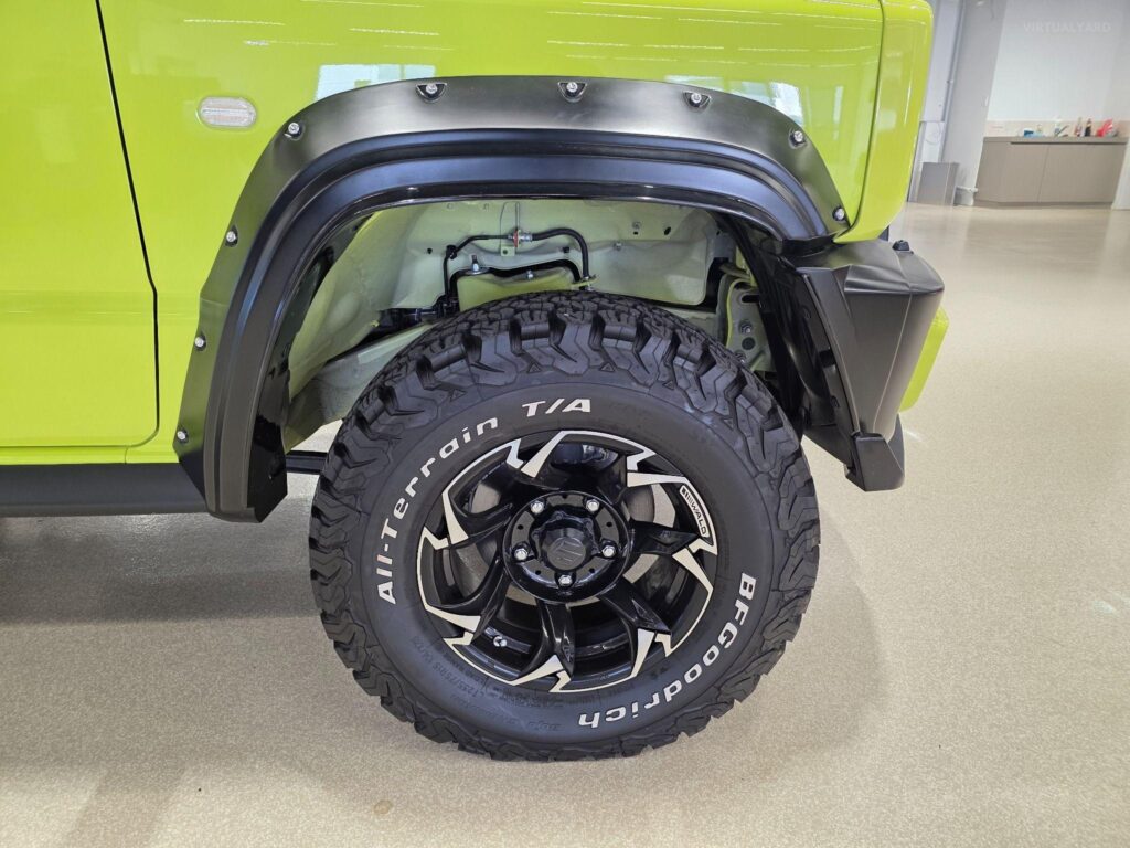 Suzuki Jimny with Baby G Wagon Body Kit by Wald
