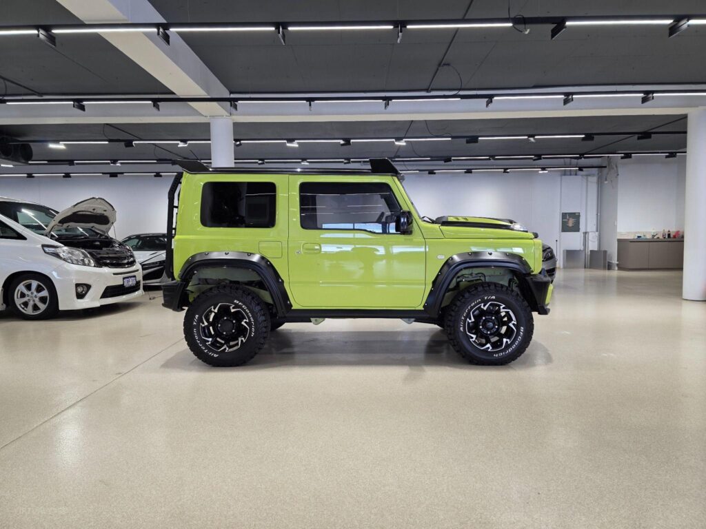 Suzuki Jimny with Baby G Wagon Body Kit by Wald