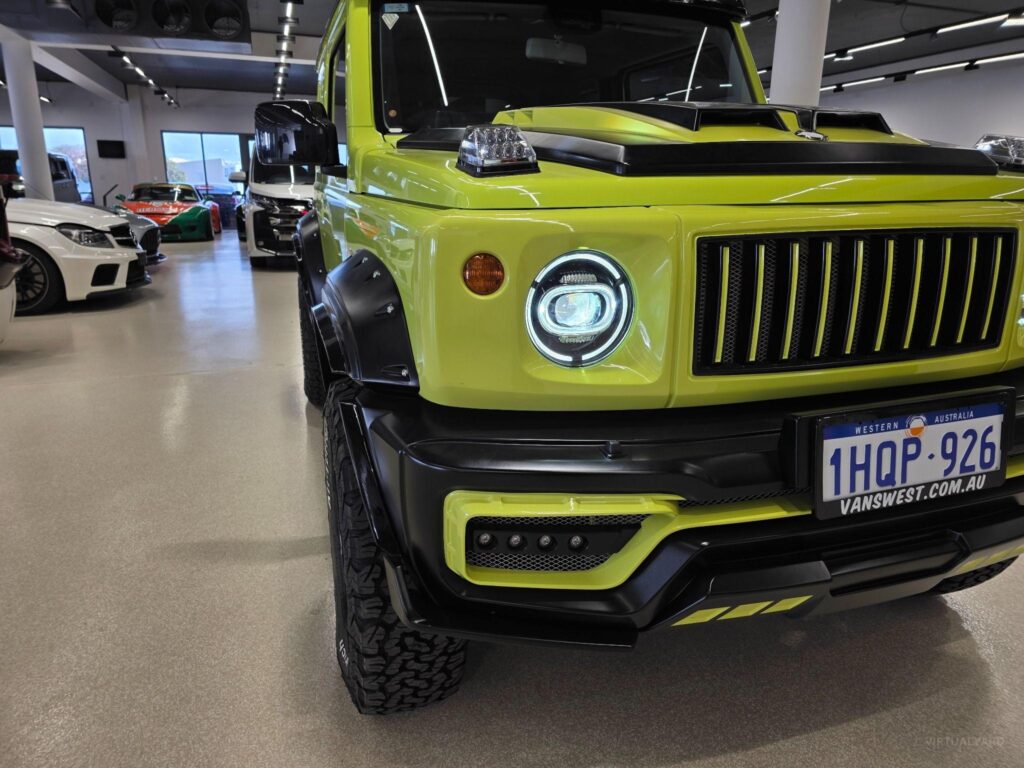 Suzuki Jimny with Baby G Wagon Body Kit by Wald