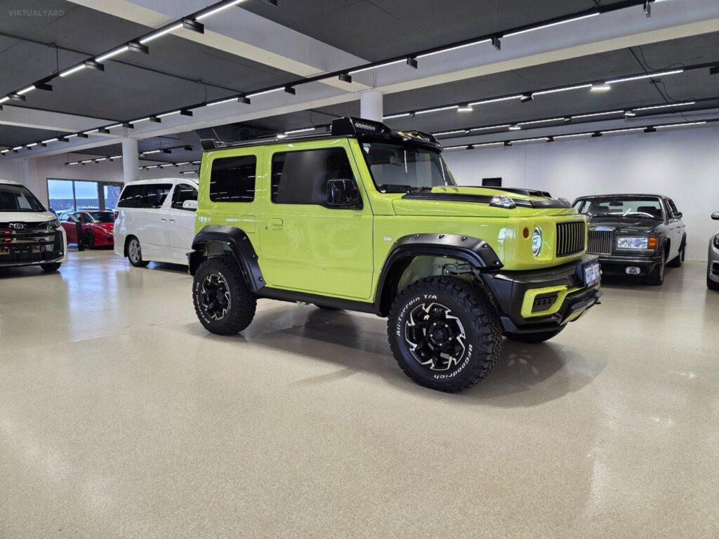 Suzuki Jimny with Baby G Wagon Body Kit by Wald