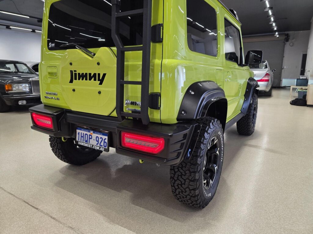 Suzuki Jimny with Baby G Wagon Body Kit by Wald