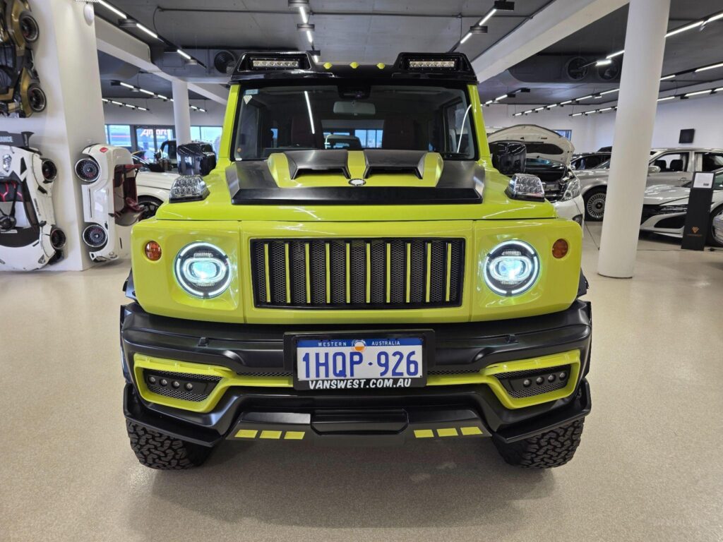 Suzuki Jimny with Baby G Wagon Body Kit by Wald