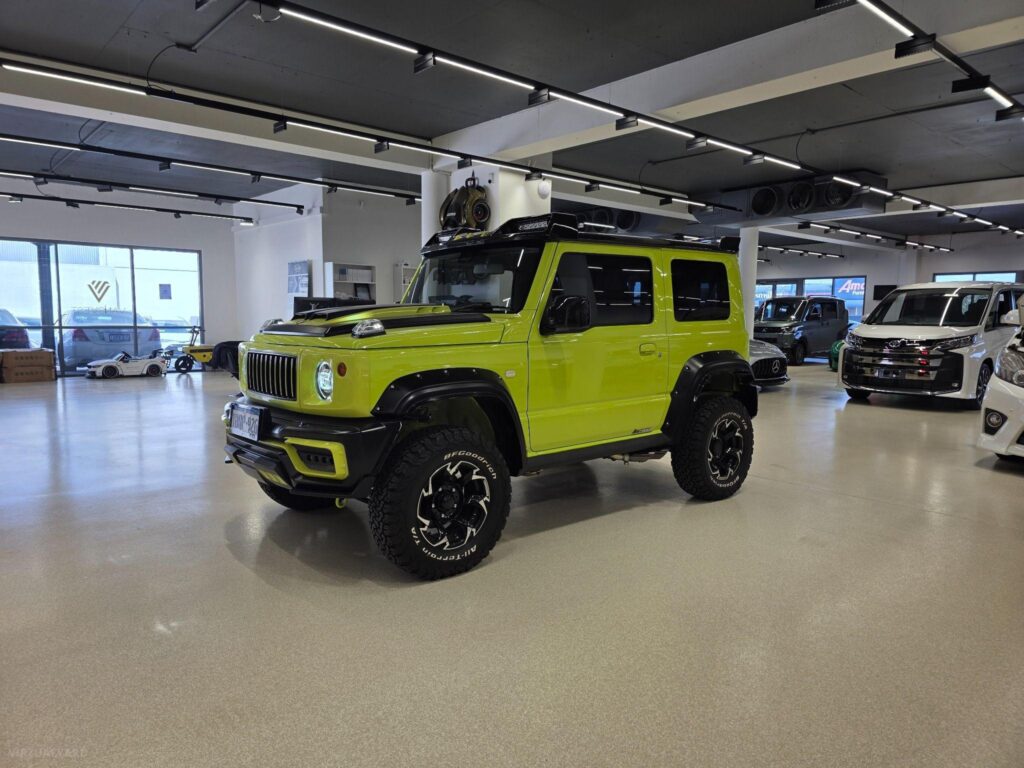 Suzuki Jimny with Baby G Wagon Body Kit by Wald