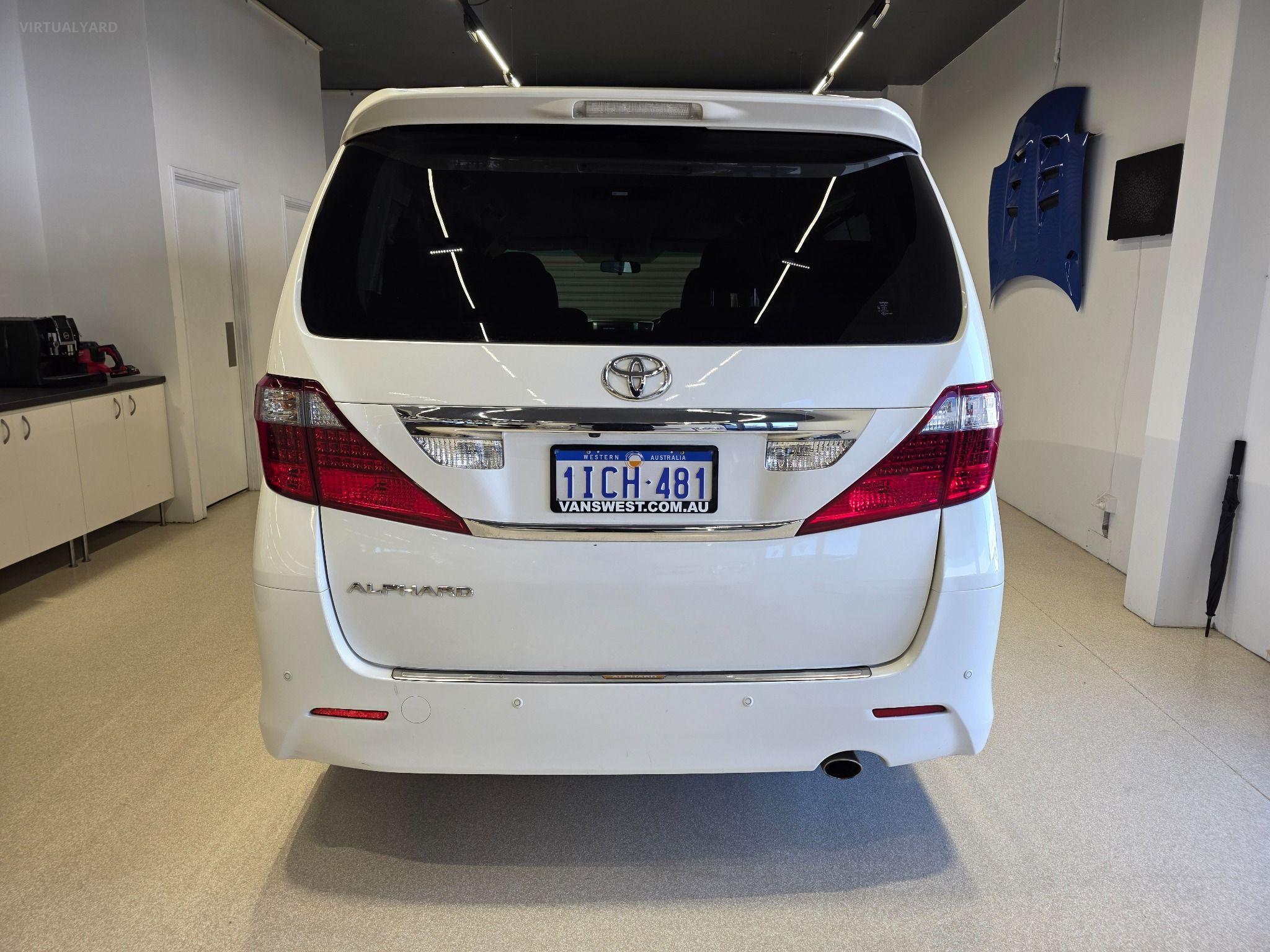 2010 TOYOTA ALPHARD 240S ANH20