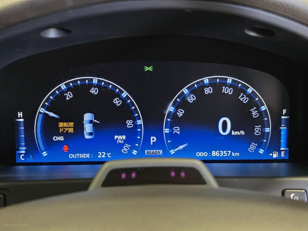 2012 TOYOTA CROWN HYBRID GWS204