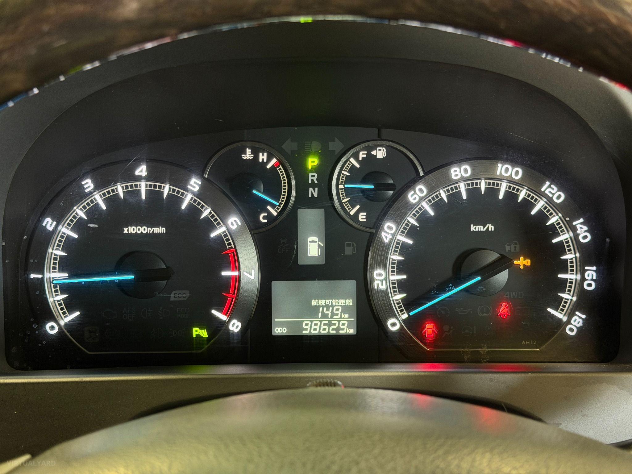 2012 TOYOTA VELLFIRE Z V6 GGH20