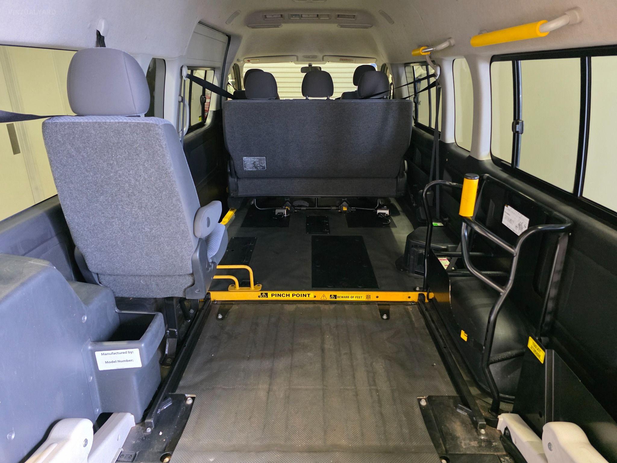 2013 TOYOTA HIACE SLWB Welcab TRH223