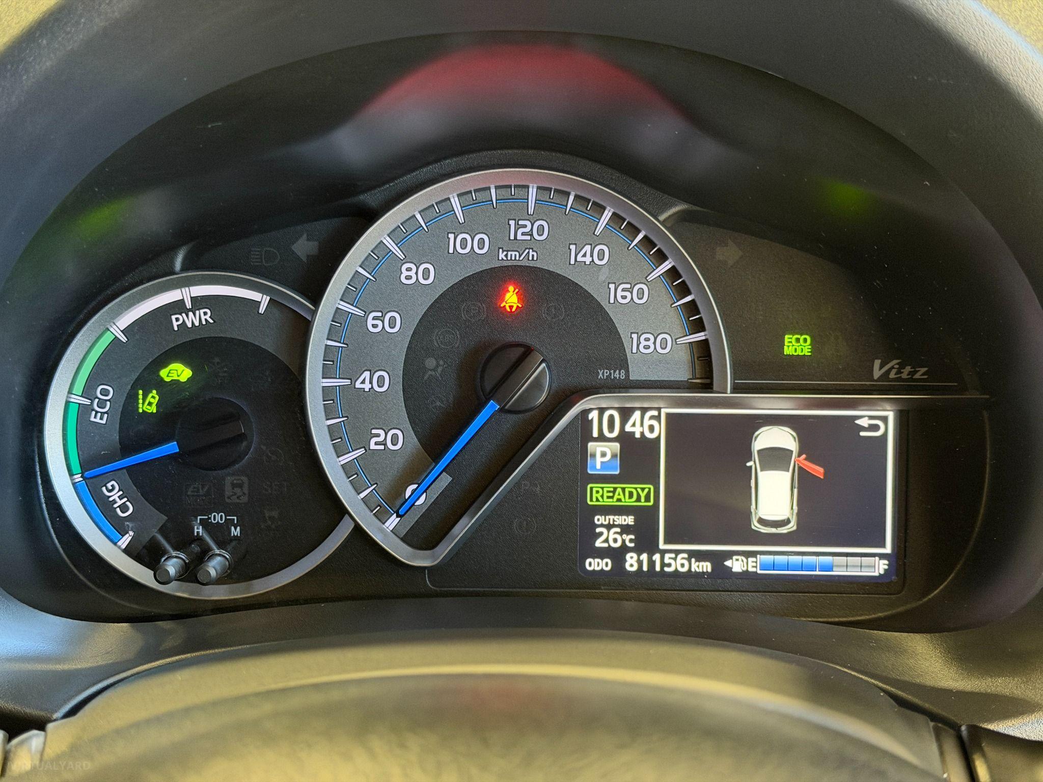 2019 TOYOTA VITZ HYBRID F 2WD NHP130