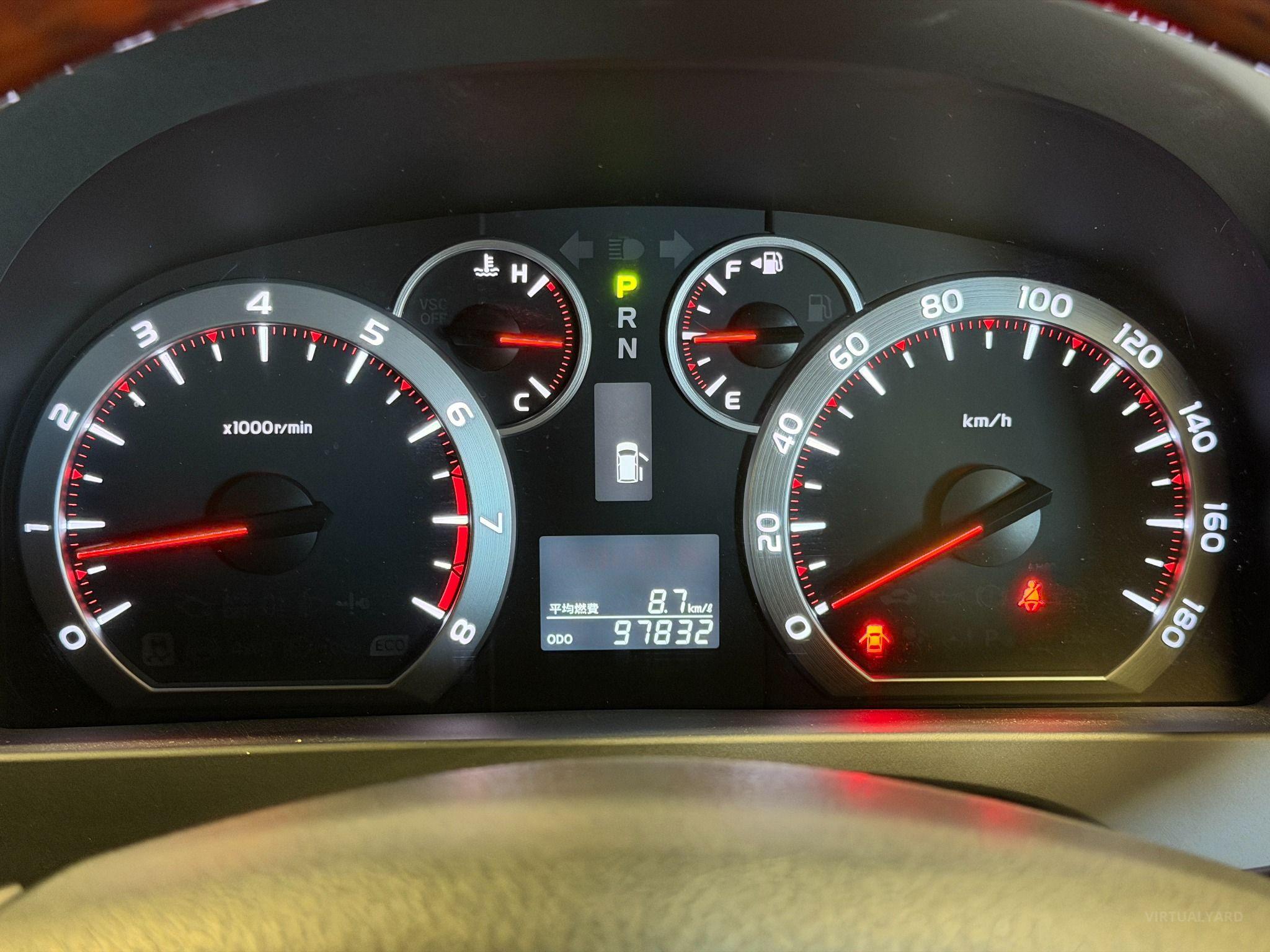 2011 TOYOTA VELLFIRE GGH25 AWD